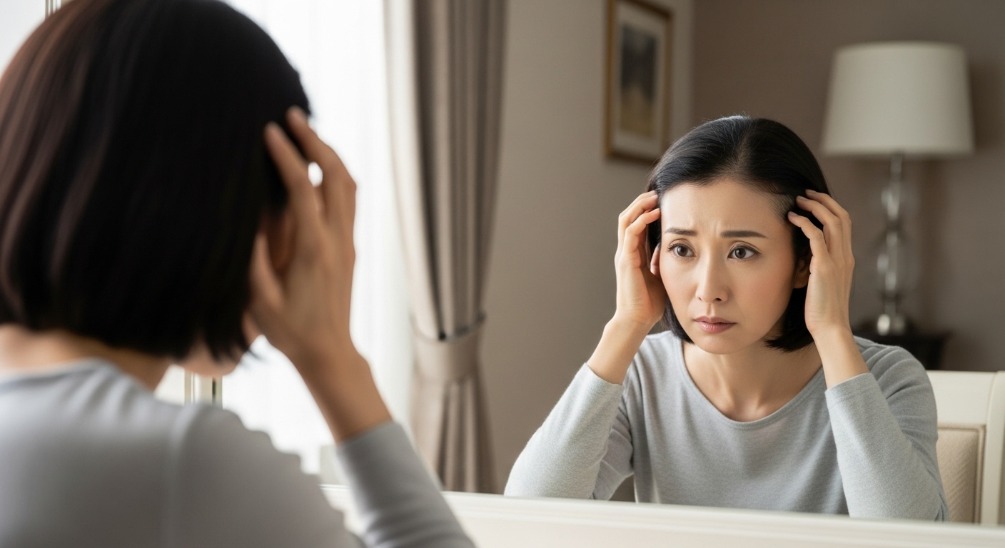 女性のうす毛
