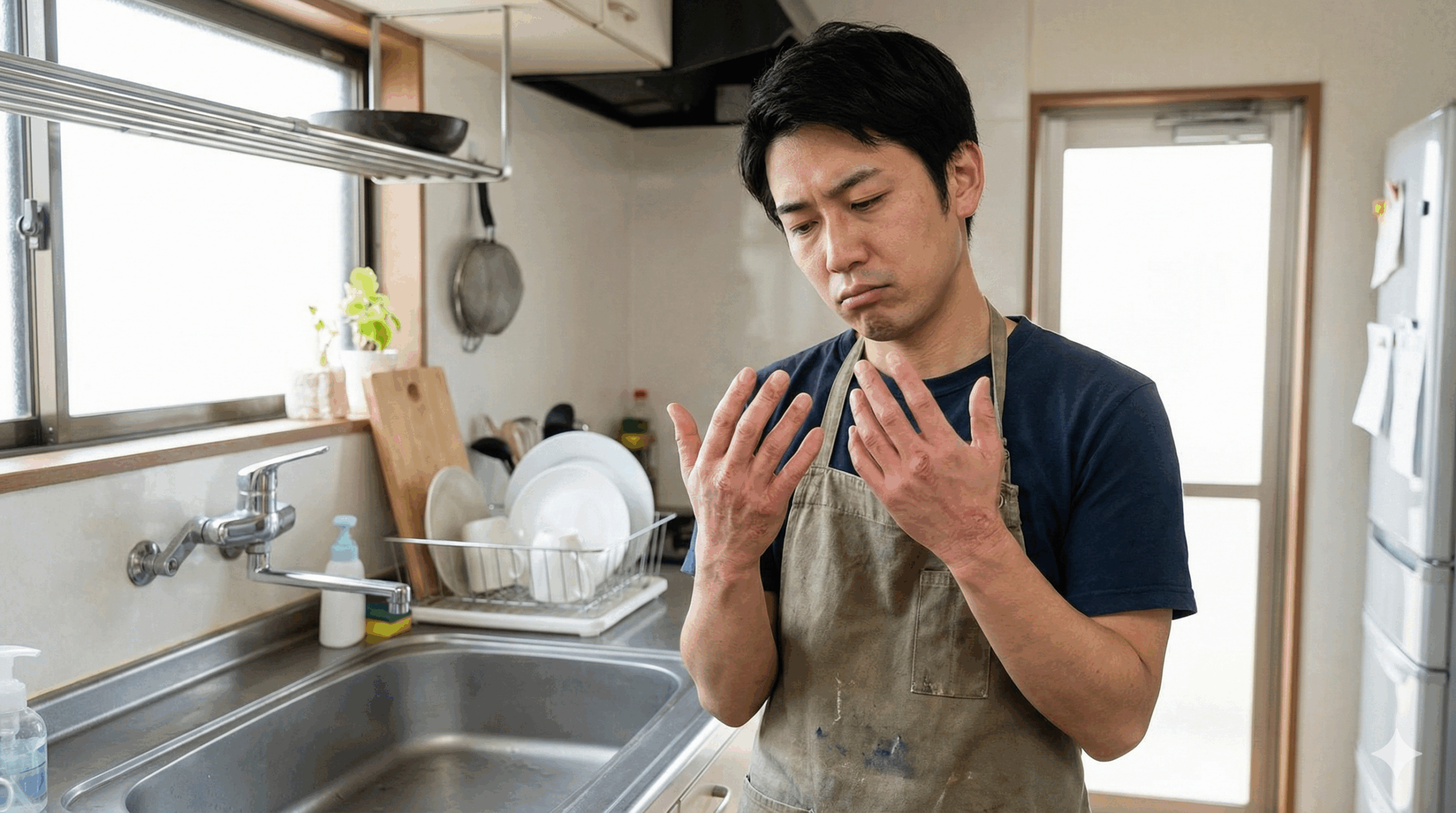 冬の手荒れ対策