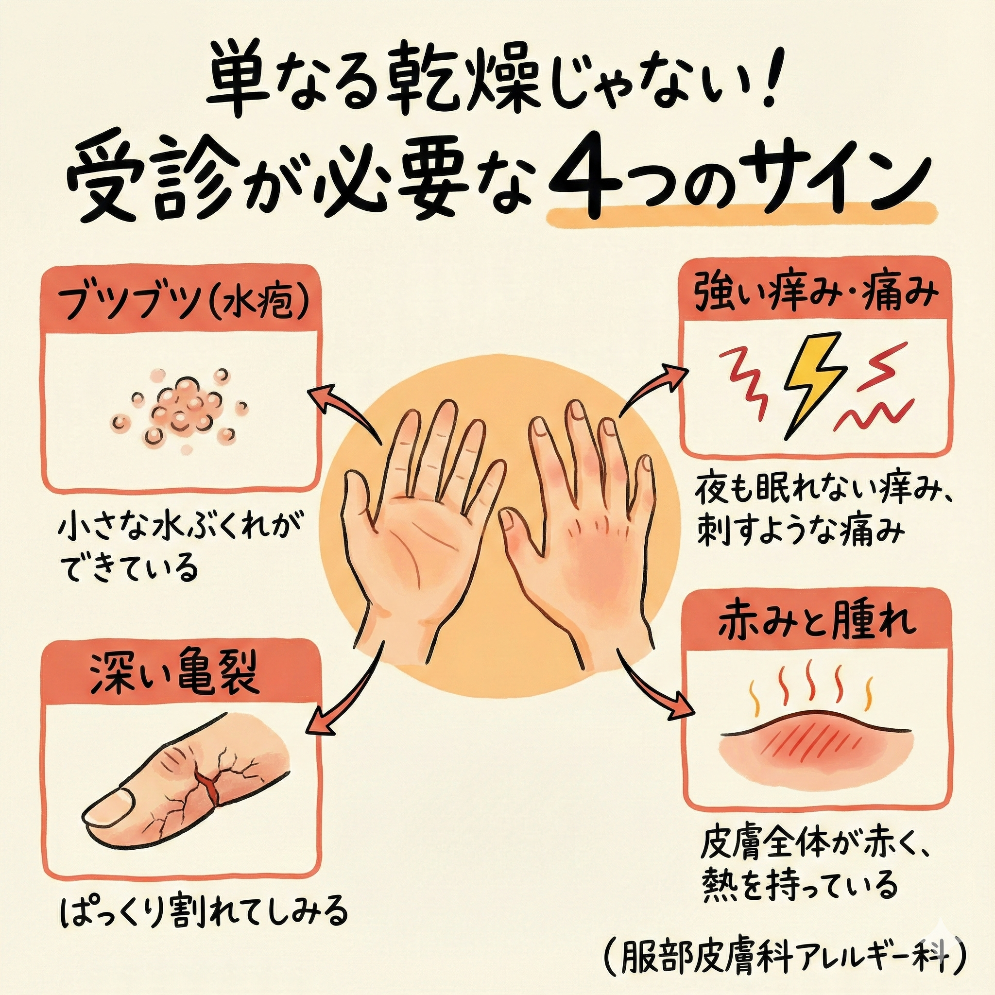 受診が必要なサイン