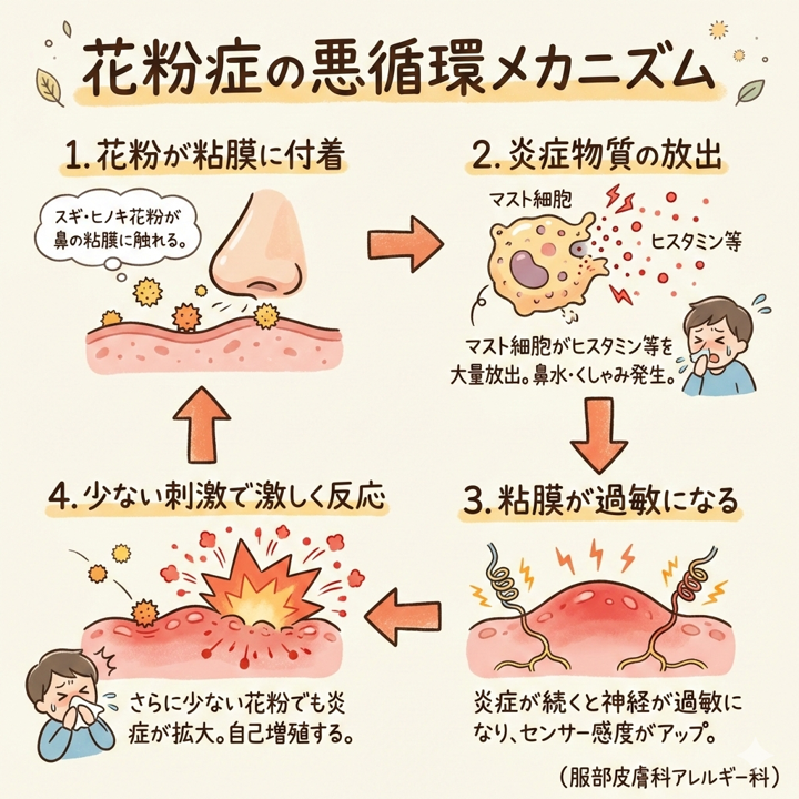 鼻の粘膜センサー