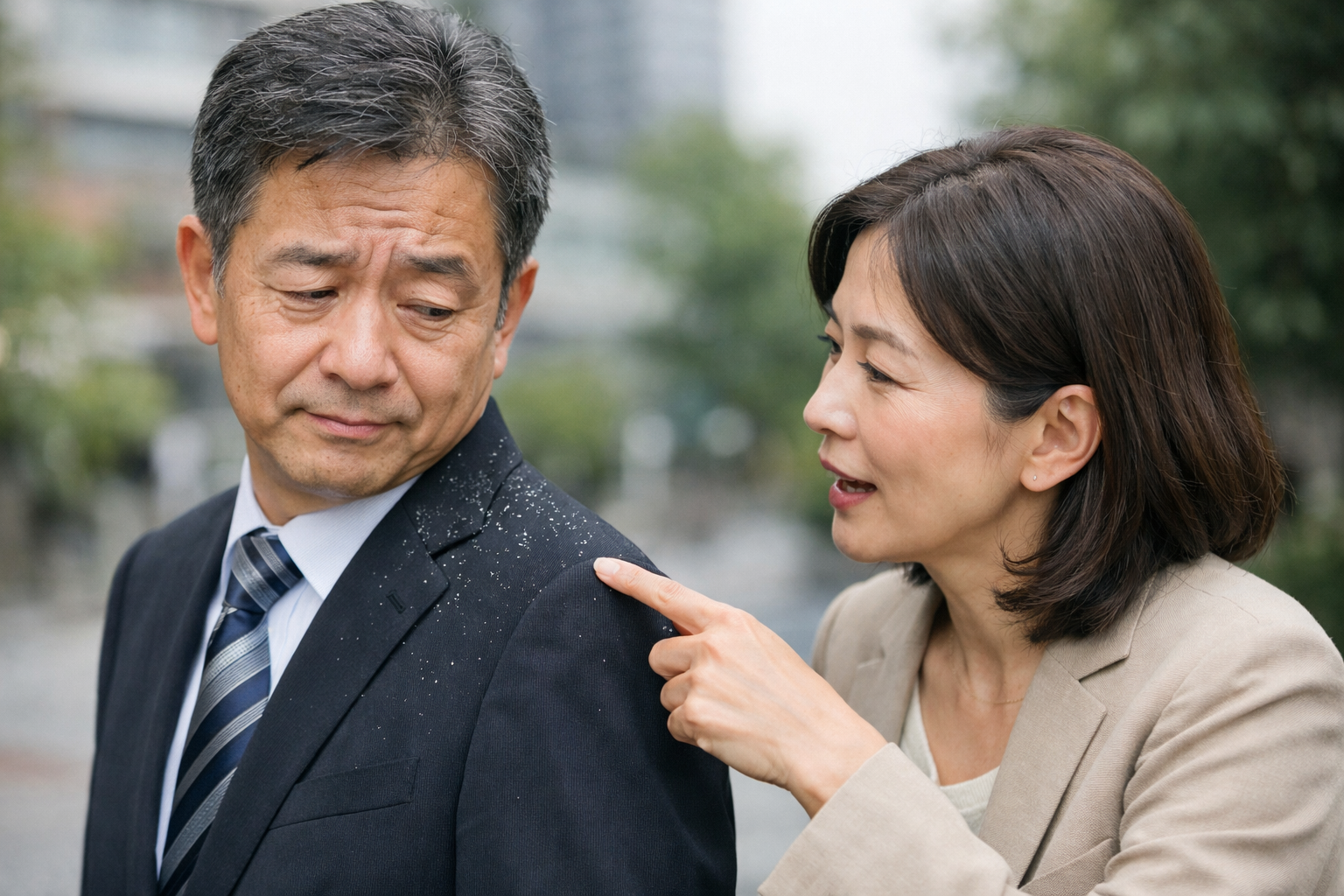 脂漏性皮膚炎の悩みイメージ