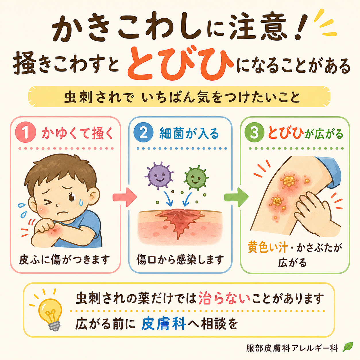 かきこわしに注意！