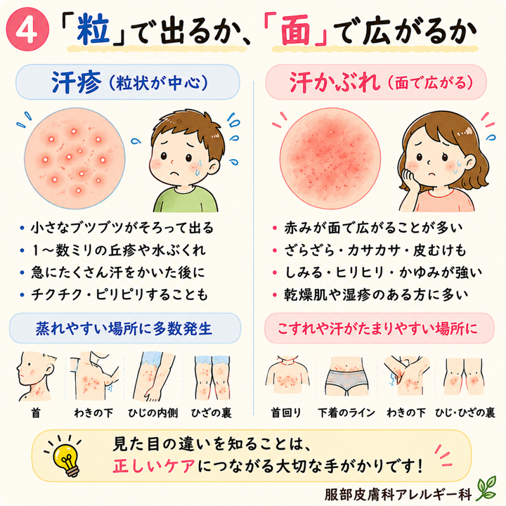 粒で出るか面で出るか