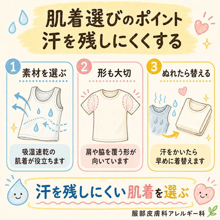 肌着選びのポイント